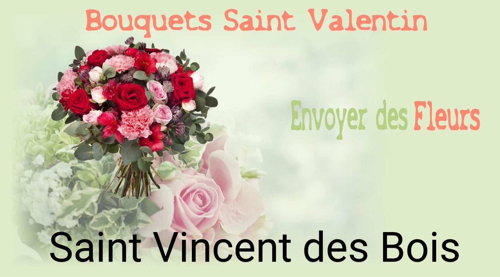 Roses de Saint-Valentin livrées à Saint-Vincent-des-Bois